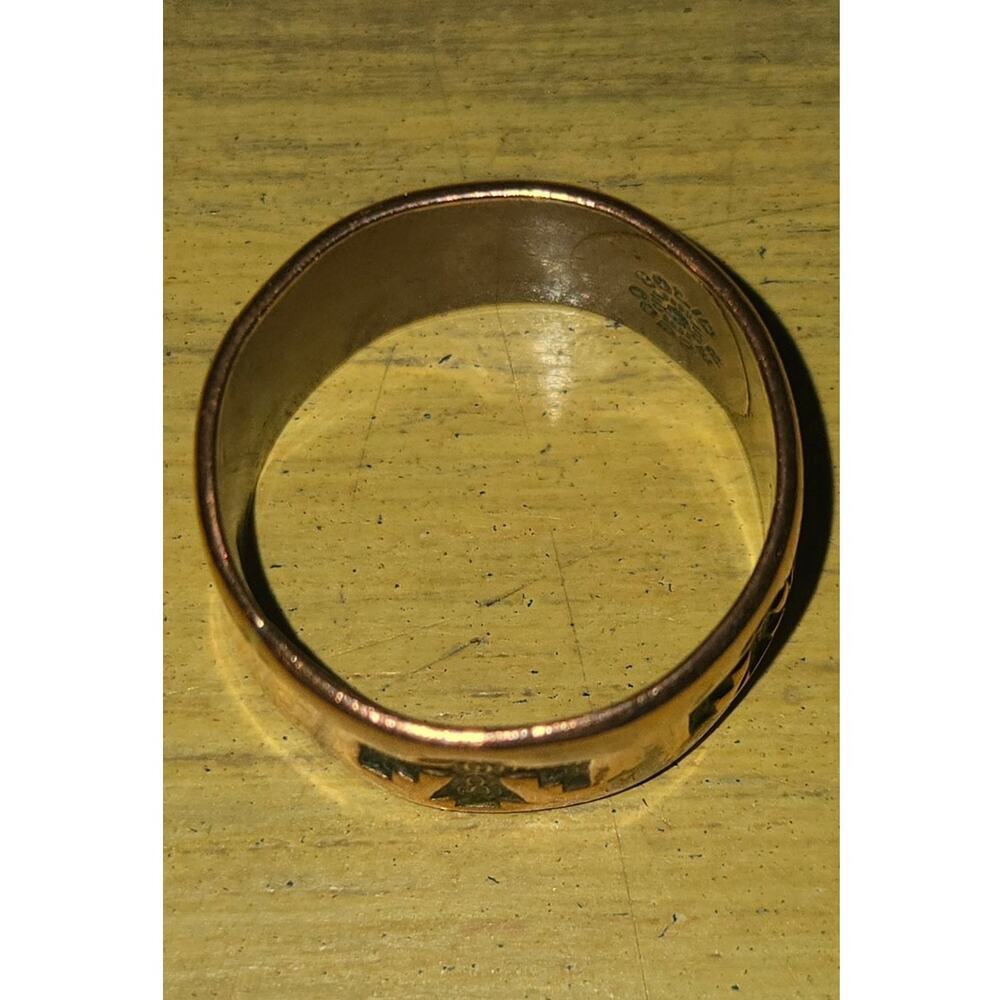 Phoenix Ring Southwest Copper Ladies/Men's Ring Size 10 - Picture 4 of 5